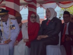 Ketua DPRD Sulbar Bacakan Teks Proklamasi pada Upacara HUT ke-81 Kemerdekaan RI