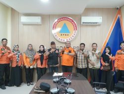 BPBD Sulbar dan BPBD Mamuju Tengah Bahas Penanganan Musim Kemarau Panjang