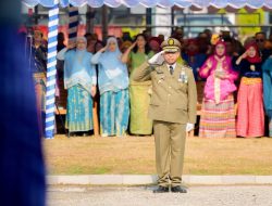 Pimpin Upacara HUT ke-22 Sulbar, Aksan Amrullah Tekankan Pentingnya Loyalitas dan Tanggung Jawab