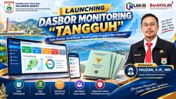 TANGGUH Hadirkan Dasbor Monitoring untuk Dukung Percepatan Sertifikasi Tanah Pemprov Sulbar