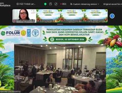 Dinas Perkebunan Sulbar Ikuti FGD Persiapan Industri Kakao, Kopi dan Kelapa Sawit Hadapi EUDR