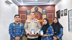 Disdukcapil Sulbar dan Disdukcapil Mamuju Gelar Pelayanan Jemput Bola Aktivasi IKD di Polresta Mamuju