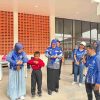 Ratusan Siswa Sekolah Rakyat Terintegrasi Mamuju Jadi Pahlawan Cuci Tangan, Kadis DKPPKB Sulbar Turun Langsung